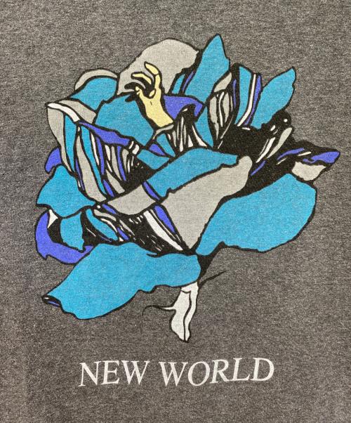 UNDERCOVERISM（アンダーカバーイズム）UNDERCOVERISM (アンダーカバーイズム) NEW WORLD TEE/ロングスリーブカットソー グレー サイズ:2の古着・服飾アイテム