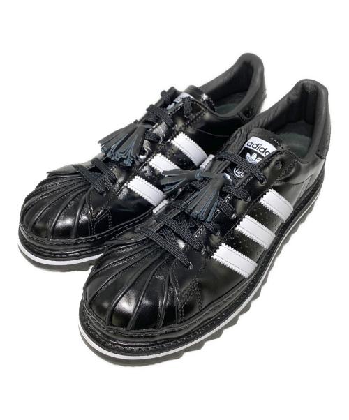 adidas（アディダス）adidas (アディダス) CLOT (クロット) Superstar ブラック サイズ:27㎝ (US9）の古着・服飾アイテム