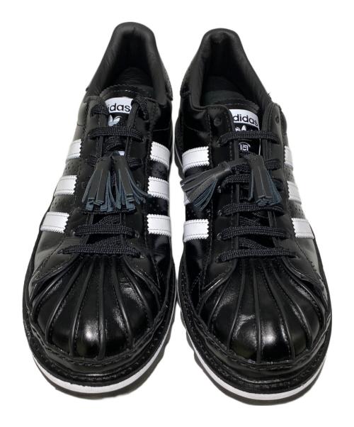 adidas（アディダス）adidas (アディダス) CLOT (クロット) Superstar ブラック サイズ:27㎝ (US9）の古着・服飾アイテム