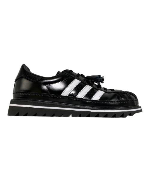 adidas（アディダス）adidas (アディダス) CLOT (クロット) Superstar ブラック サイズ:27㎝ (US9）の古着・服飾アイテム