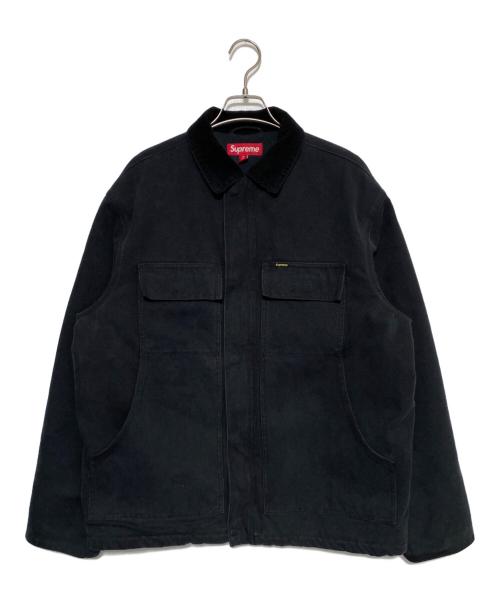 SUPREME（シュプリーム）SUPREME (シュプリーム) Old English Canvas Work Jacket ブラック サイズ:Mの古着・服飾アイテム