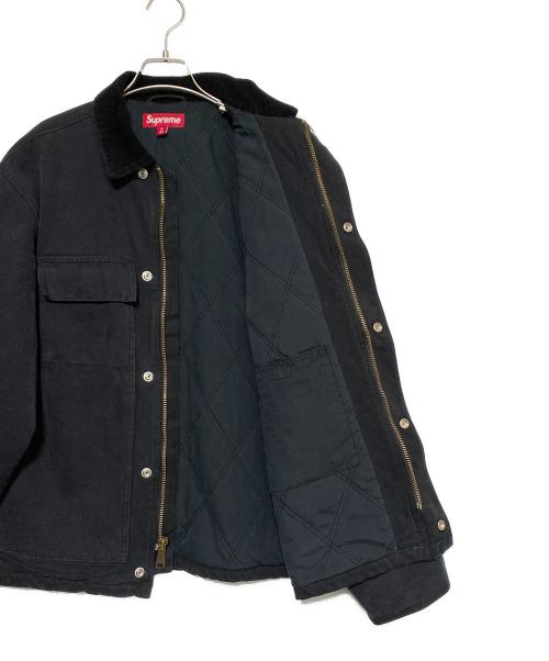 SUPREME（シュプリーム）SUPREME (シュプリーム) Old English Canvas Work Jacket ブラック サイズ:Mの古着・服飾アイテム