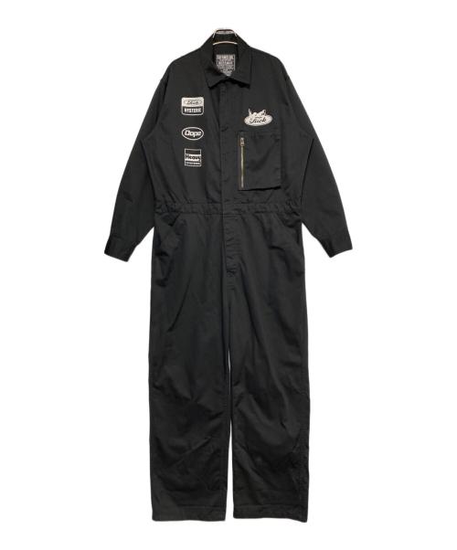 Hysteric Glamour（ヒステリックグラマー）Hysteric Glamour (ヒステリックグラマー) HYSTERIC MOTOR オールインワン ブラック サイズ:Lの古着・服飾アイテム