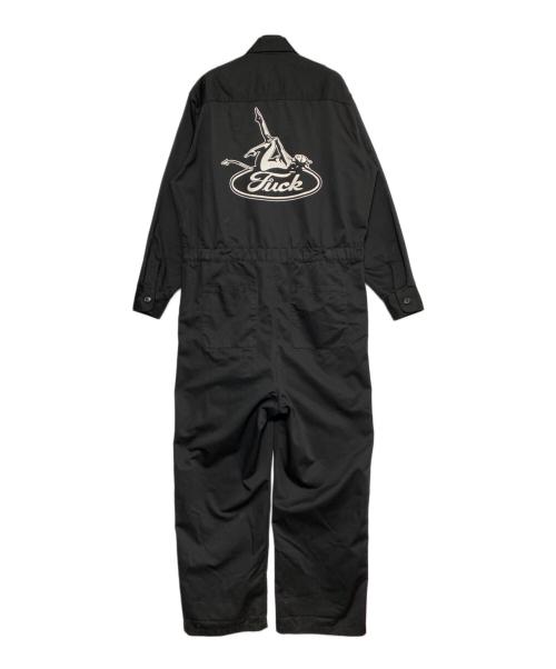 Hysteric Glamour（ヒステリックグラマー）Hysteric Glamour (ヒステリックグラマー) HYSTERIC MOTOR オールインワン ブラック サイズ:Lの古着・服飾アイテム