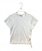LOUIS VUITTONルイ ヴィトン）の古着「サイドストラップTシャツ」｜ホワイト