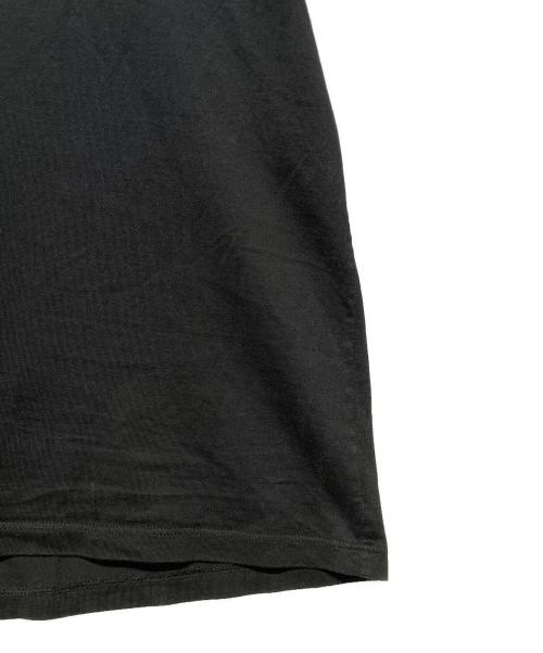 CELINE（セリーヌ）CELINE (セリーヌ) スタッズロゴルーズTシャツ ブラック×ホワイト サイズ:XLの古着・服飾アイテム