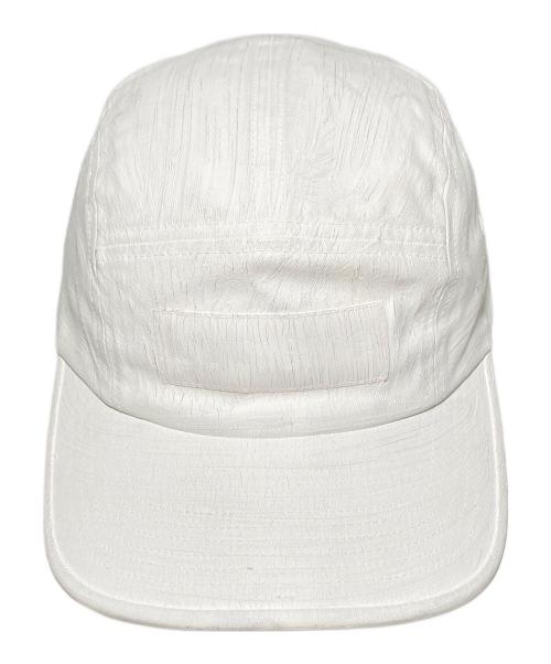 SUPREME（シュプリーム）SUPREME (シュプリーム) MM6 Maison Margiela (エムエムシックスメゾンマルジェラ) Painted Camp Cap ホワイト サイズ:-の古着・服飾アイテム