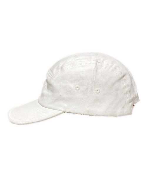 SUPREME（シュプリーム）SUPREME (シュプリーム) MM6 Maison Margiela (エムエムシックスメゾンマルジェラ) Painted Camp Cap ホワイト サイズ:-の古着・服飾アイテム