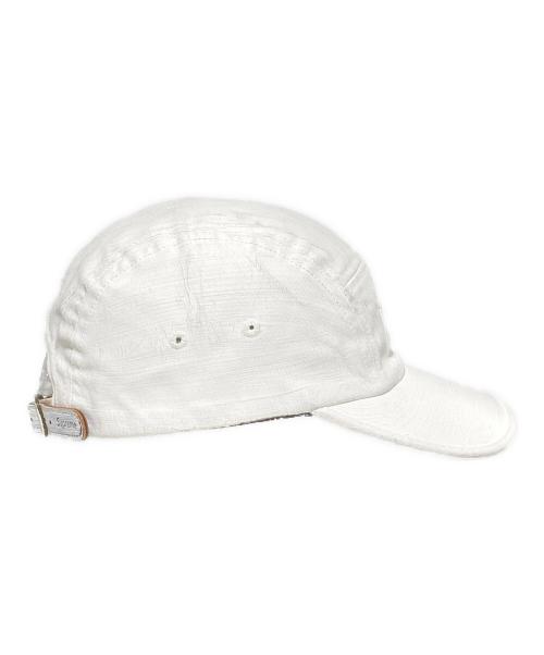 SUPREME（シュプリーム）SUPREME (シュプリーム) MM6 Maison Margiela (エムエムシックスメゾンマルジェラ) Painted Camp Cap ホワイト サイズ:-の古着・服飾アイテム