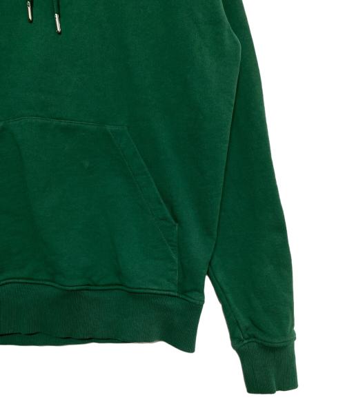 AMI Alexandre Mattiussi（アミアレクサンドルマテュッシ）AMI Alexandre Mattiussi (アミアレクサンドルマテュッシ) ハートロゴプルオーバーフーディ グリーン サイズ:Sの古着・服飾アイテム