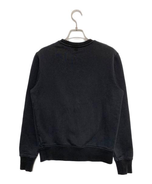 AMI Alexandre Mattiussi（アミアレクサンドルマテュッシ）AMI Alexandre Mattiussi (アミアレクサンドルマテュッシ) COTTON SWEATSHIRT ブラック サイズ:XXSの古着・服飾アイテム