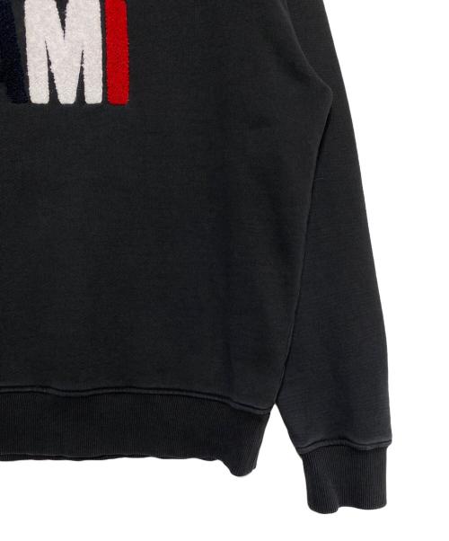 AMI Alexandre Mattiussi（アミアレクサンドルマテュッシ）AMI Alexandre Mattiussi (アミアレクサンドルマテュッシ) COTTON SWEATSHIRT ブラック サイズ:Lの古着・服飾アイテム