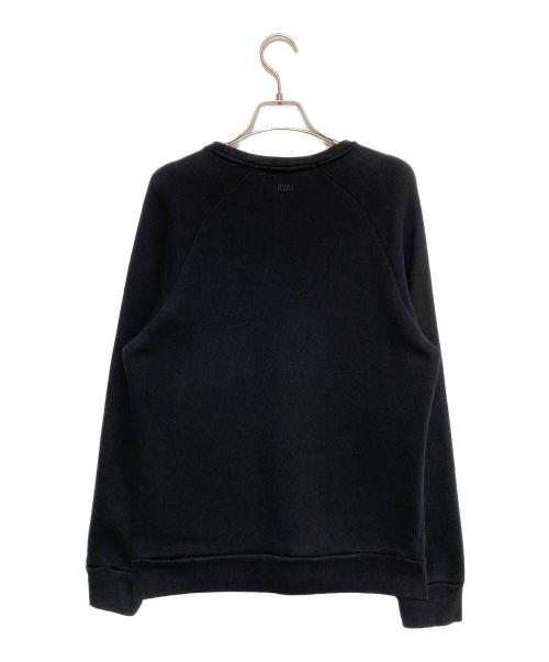 AMI Alexandre Mattiussi（アミアレクサンドルマテュッシ）AMI Alexandre Mattiussi (アミアレクサンドルマテュッシ) COTTON SWEATSHIRT ブラック サイズ:Sの古着・服飾アイテム