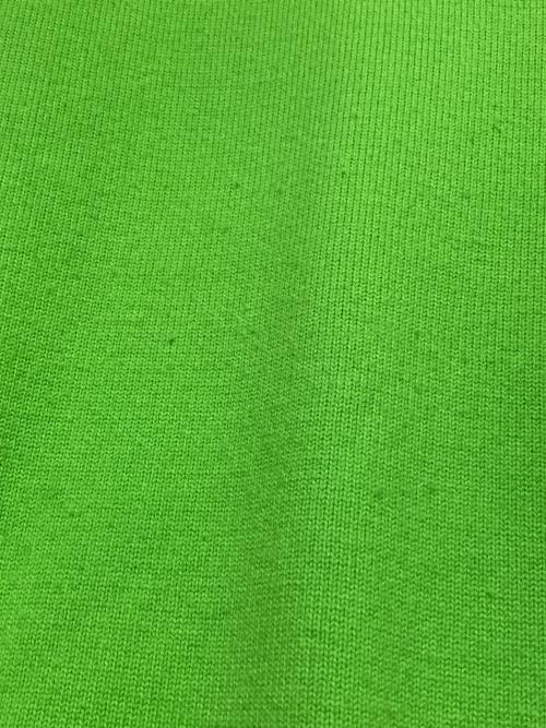 AMI Alexandre Mattiussi（アミアレクサンドルマテュッシ）AMI Alexandre Mattiussi (アミアレクサンドルマテュッシ) ハートロゴクルーネックニット 黄緑 サイズ:Lの古着・服飾アイテム