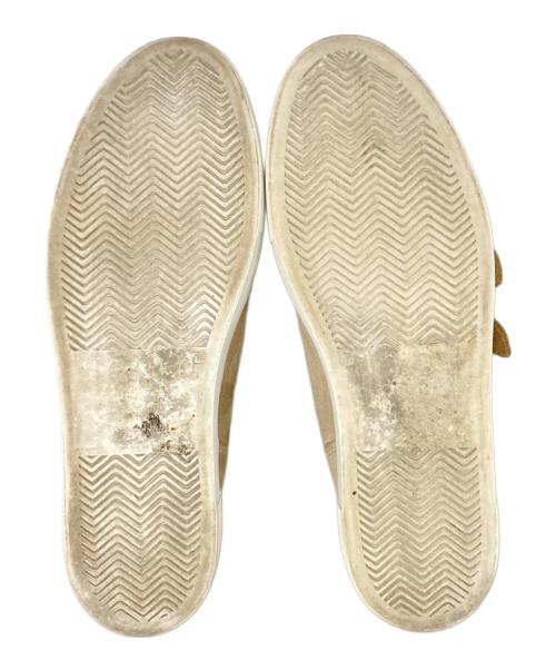 AMI Alexandre Mattiussi（アミアレクサンドルマテュッシ）AMI Alexandre Mattiussi (アミアレクサンドルマテュッシ) ベルクロスニーカー ベージュ サイズ:44の古着・服飾アイテム