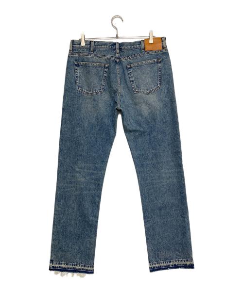 GUCCI（グッチ）GUCCI (グッチ) エンブロイダリーデニムパンツ インディゴ サイズ:36の古着・服飾アイテム