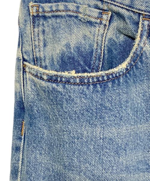 GUCCI（グッチ）GUCCI (グッチ) エンブロイダリーデニムパンツ インディゴ サイズ:36の古着・服飾アイテム