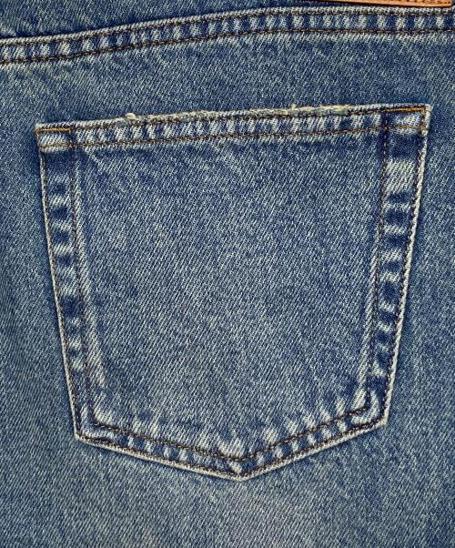 GUCCI（グッチ）GUCCI (グッチ) エンブロイダリーデニムパンツ インディゴ サイズ:36の古着・服飾アイテム