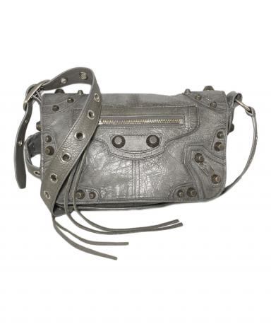 BALENCIAGA かごバッグ グレー BALENCIAGA グレー かごバッグ