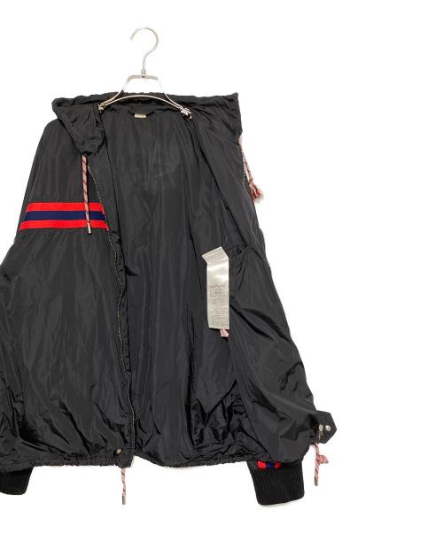 GUCCI（グッチ）GUCCI (グッチ) アングリーキャットアップリケウインドブレーカー ブラック サイズ:54の古着・服飾アイテム