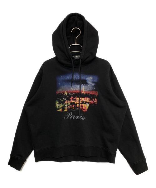 BALENCIAGA（バレンシアガ）BALENCIAGA (バレンシアガ) プルオーバー パーカー ブラック サイズ:Sの古着・服飾アイテム