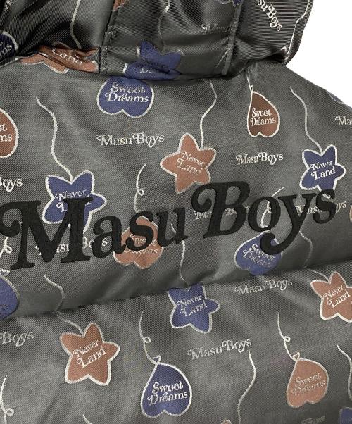 masu（エムエーエスユー）masu (エムエーエスユー) VERDY (ヴェルディ) FALLING BALLOON DOWN VEST グレー サイズ:46の古着・服飾アイテム