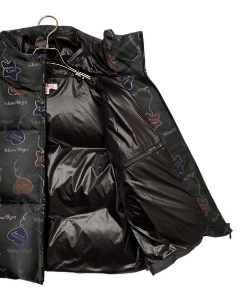 masu（エムエーエスユー）masu (エムエーエスユー) VERDY (ヴェルディ) FALLING BALLOON DOWN VEST グレー サイズ:46の古着・服飾アイテム