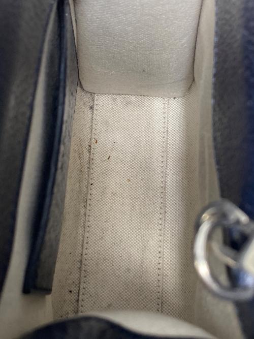 GUCCI（グッチ）GUCCI (グッチ) ミニトートバッグ ネイビー×ベージュ サイズ:-の古着・服飾アイテム