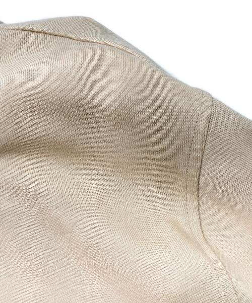 AMIPARIS（アミパリス）AMIPARIS (アミパリス) ハートロゴ入り長袖Tシャツ ベージュ サイズ:Sの古着・服飾アイテム