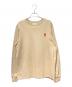 AMIPARIS（アミパリス）の古着「ハートロゴ入り長袖Tシャツ」｜ベージュ