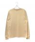 AMIPARIS (アミパリス) ハートロゴ入り長袖Tシャツ ベージュ サイズ:S：18000円