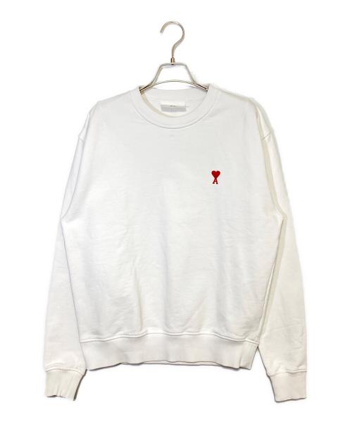 AMIPARIS（アミパリス）AMIPARIS (アミパリス) スウェット ホワイト サイズ:Mの古着・服飾アイテム