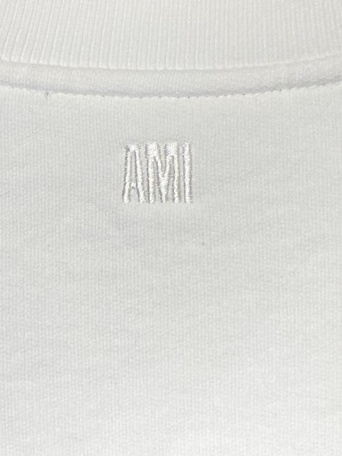 AMIPARIS（アミパリス）AMIPARIS (アミパリス) スウェット ホワイト サイズ:Mの古着・服飾アイテム
