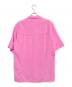 AMI Alexandre Mattiussi (アミアレクサンドルマテュッシ) 半袖オープンカラーシャツ ピンク サイズ:38：15000円
