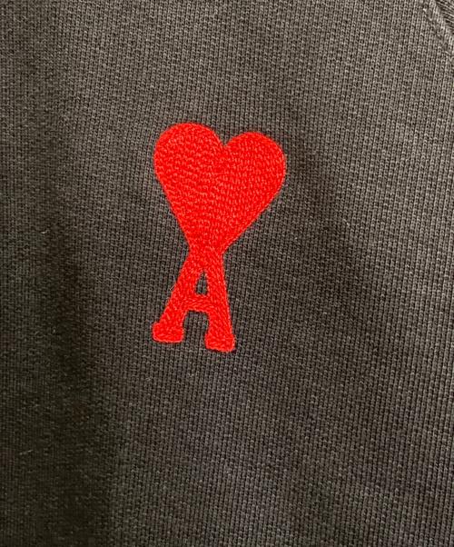 AMIPARIS（アミパリス）AMIPARIS (アミパリス) ロゴパーカー ブラック サイズ:Lの古着・服飾アイテム