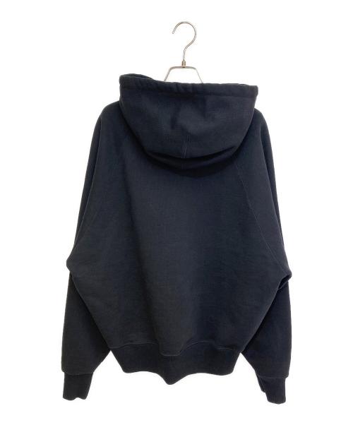 AMIPARIS（アミパリス）AMIPARIS (アミパリス) ロゴパーカー ブラック サイズ:Lの古着・服飾アイテム