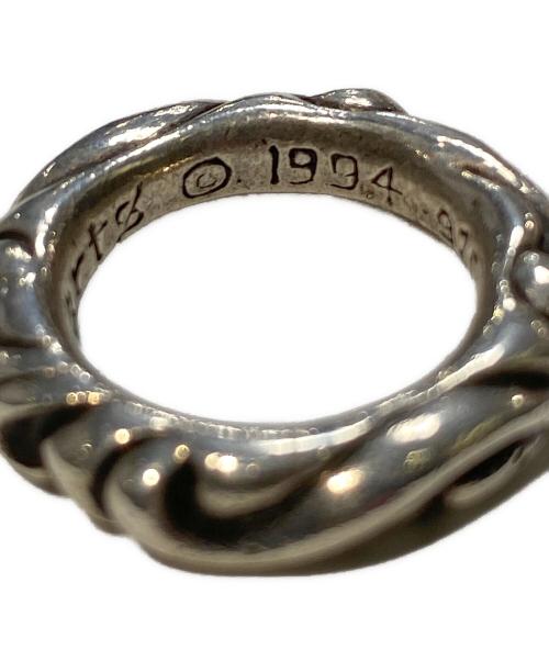 CHROME HEARTS（クロムハーツ）CHROME HEARTS (クロムハーツ) スクロールバンドリング シルバー サイズ:7号の古着・服飾アイテム
