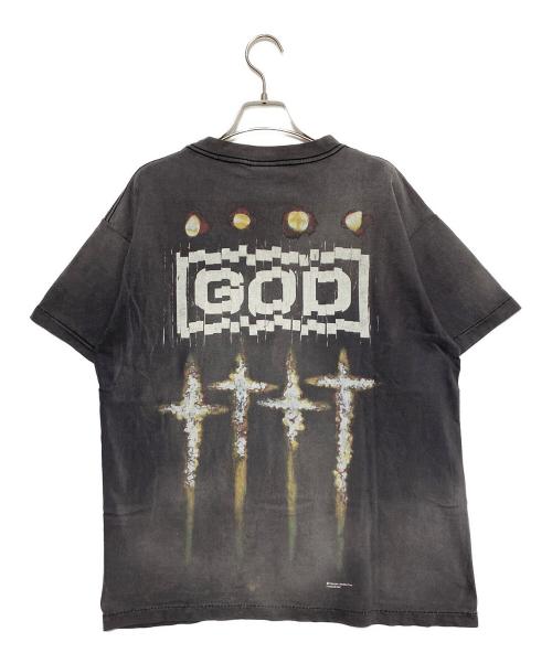 SAINT MICHAEL（セントマイケル）SAINT MICHAEL (セントマイケル) FORSOMEONE (フォーサムワン) FS SS T-SHIRT グレー サイズ:Mの古着・服飾アイテム