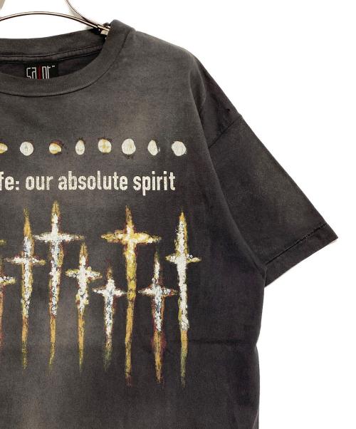 SAINT MICHAEL（セントマイケル）SAINT MICHAEL (セントマイケル) FORSOMEONE (フォーサムワン) FS SS T-SHIRT グレー サイズ:Mの古着・服飾アイテム