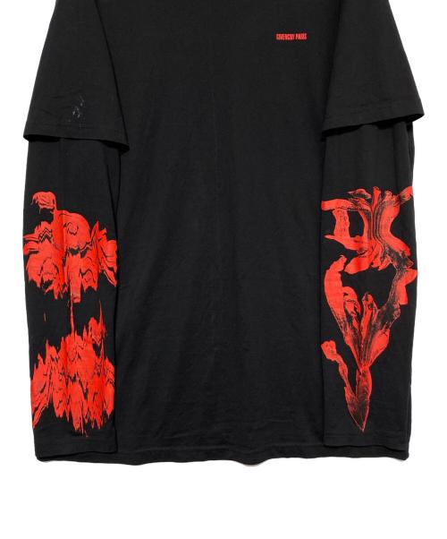 GIVENCHY（ジバンシィ）GIVENCHY (ジバンシィ) Modern-fit Rose-print L/S ブラック サイズ:Mの古着・服飾アイテム