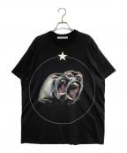 GIVENCHYジバンシィ）の古着「モンキープリントTシャツ」｜ブラック