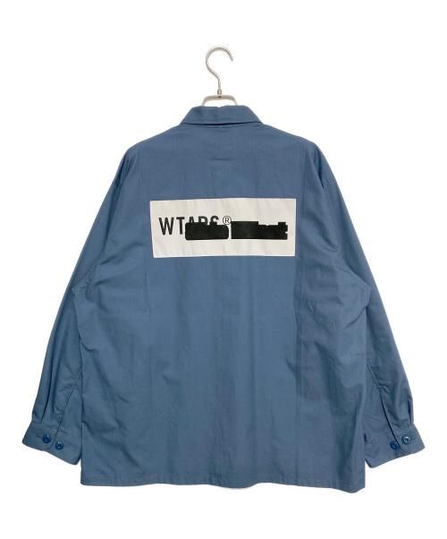 WTAPS（ダブルタップス）WTAPS (ダブルタップス) JMOD 01 / LS / COTTON. RIPSTOP スカイブルー サイズ:2の古着・服飾アイテム