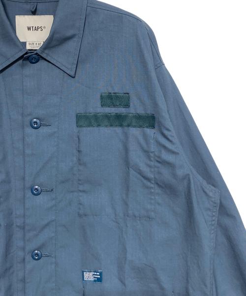 WTAPS（ダブルタップス）WTAPS (ダブルタップス) JMOD 01 / LS / COTTON. RIPSTOP スカイブルー サイズ:2の古着・服飾アイテム