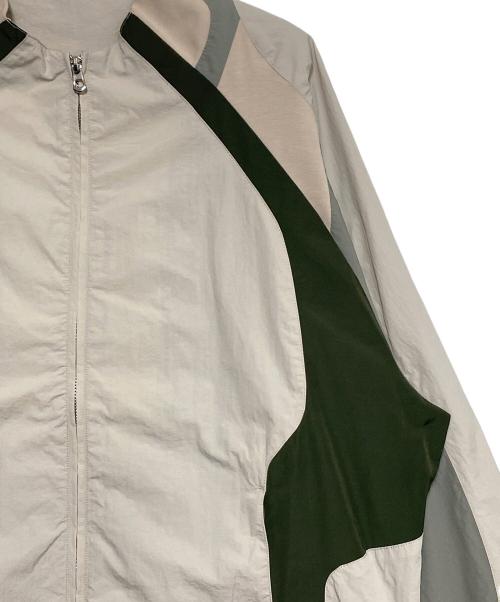 J.L - A.L（ジェイラル）J.L - A.L (ジェイラル) Minno Jacket グレー×グリーン サイズ:Lの古着・服飾アイテム