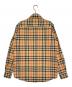BURBERRY (バーバリー) チェックシャツ ブラウン サイズ:XS：35000円
