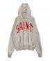 SAINT MICHAEL（セントマイケル）の古着「HOODIE / ARCH SAINT」｜ライトグレー