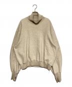 KAPITALキャピタル）の古着「ハイネックフライトBIGスウェット」｜アイボリー