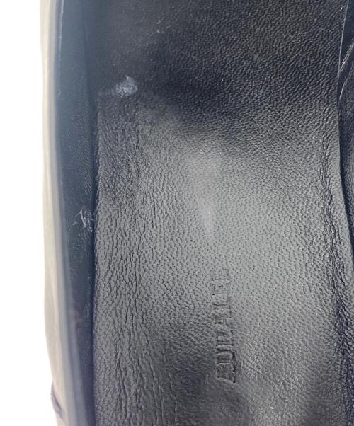 AURALEE（オーラリー）AURALEE (オーラリー) SOFT LEATHER LOAFERS（ソフトレザーローファー） ブラック サイズ:26の古着・服飾アイテム