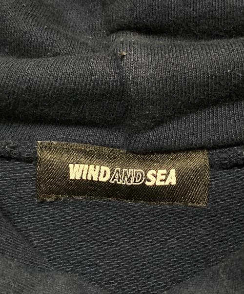WIND AND SEA（ウィンダンシー）WIND AND SEA (ウィンダンシー) パーカー ネイビー サイズ:Mの古着・服飾アイテム