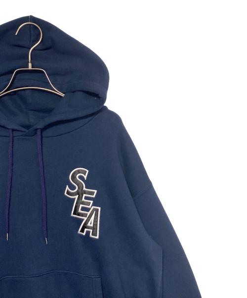 WIND AND SEA（ウィンダンシー）WIND AND SEA (ウィンダンシー) パーカー ネイビー サイズ:Mの古着・服飾アイテム